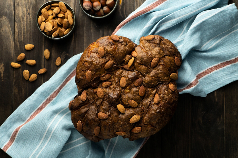 La colomba con il lievito madre