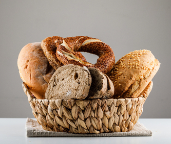 Le basi dei lievitati: il cestino del pane